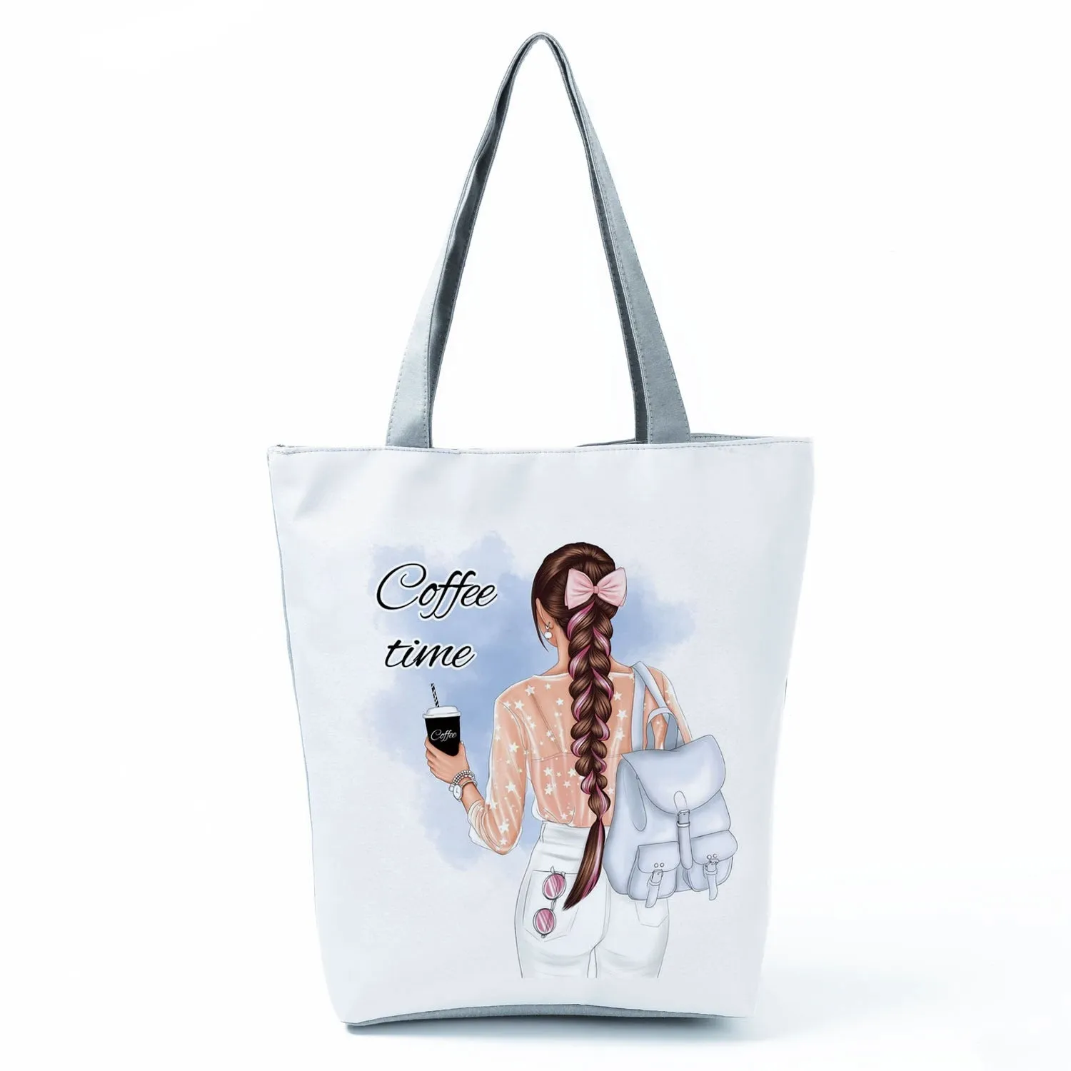Beautiful Fashion Shoulder Bag Eco Portable Shopping Tote for Women