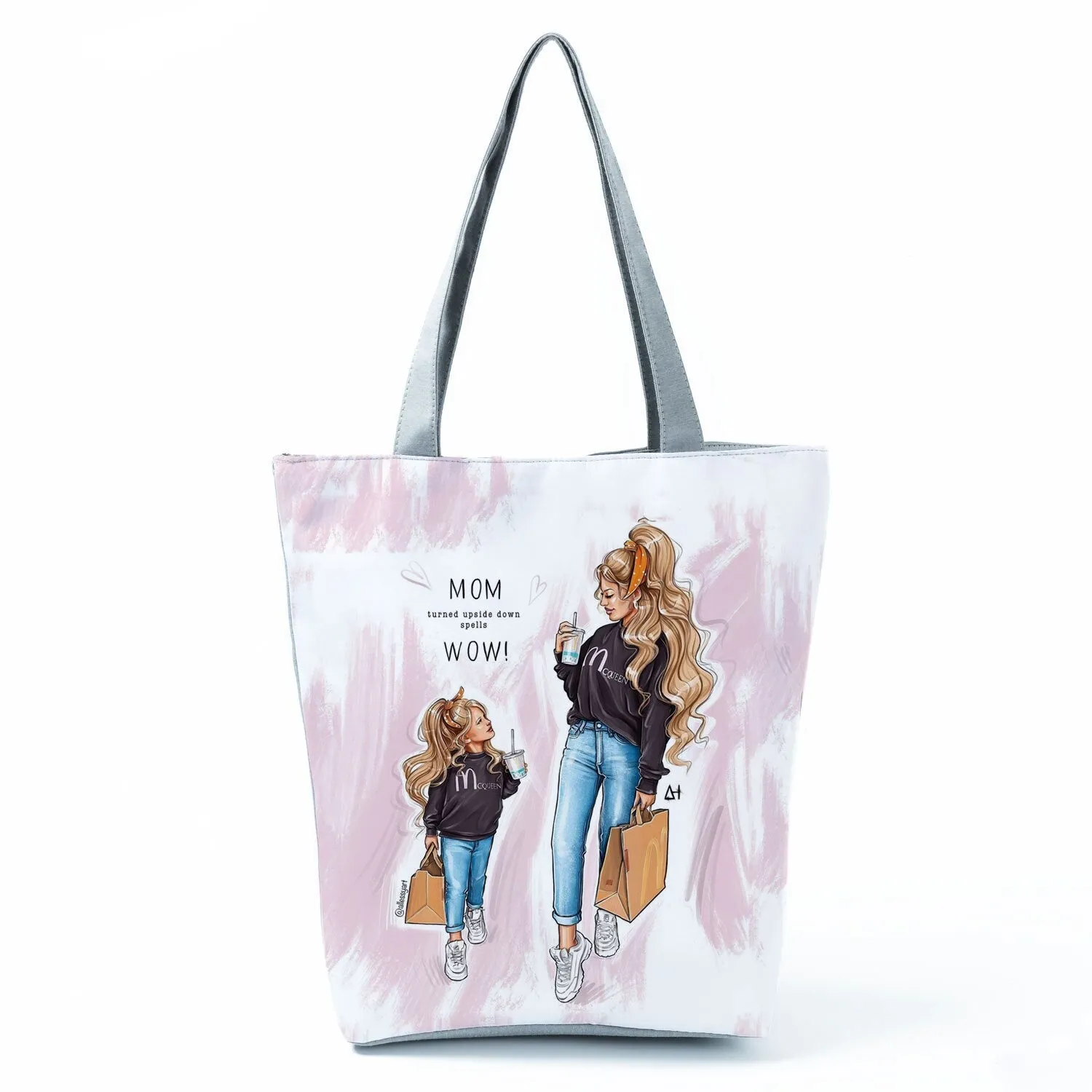 Beautiful Fashion Shoulder Bag Eco Portable Shopping Tote for Women