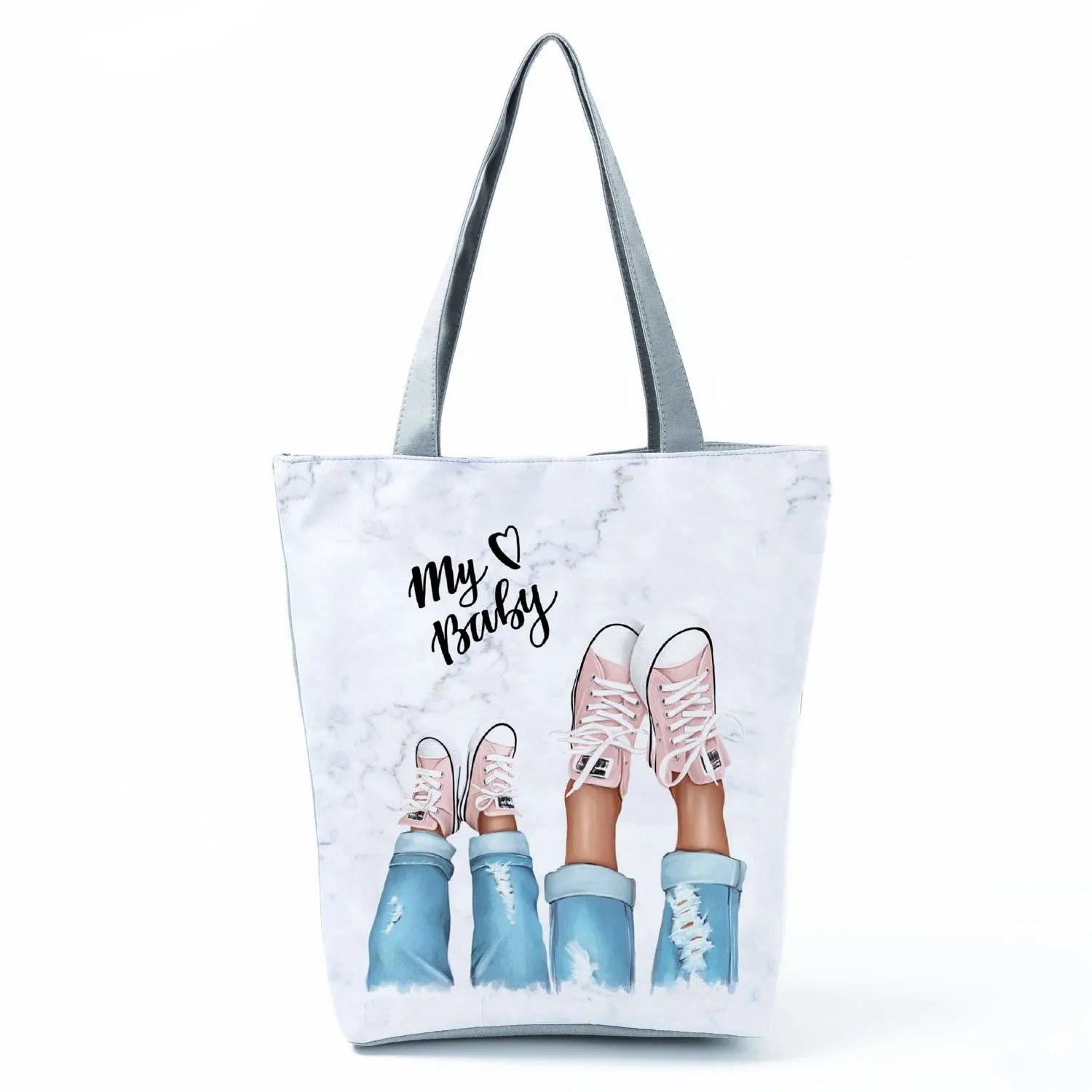 Beautiful Fashion Shoulder Bag Eco Portable Shopping Tote for Women