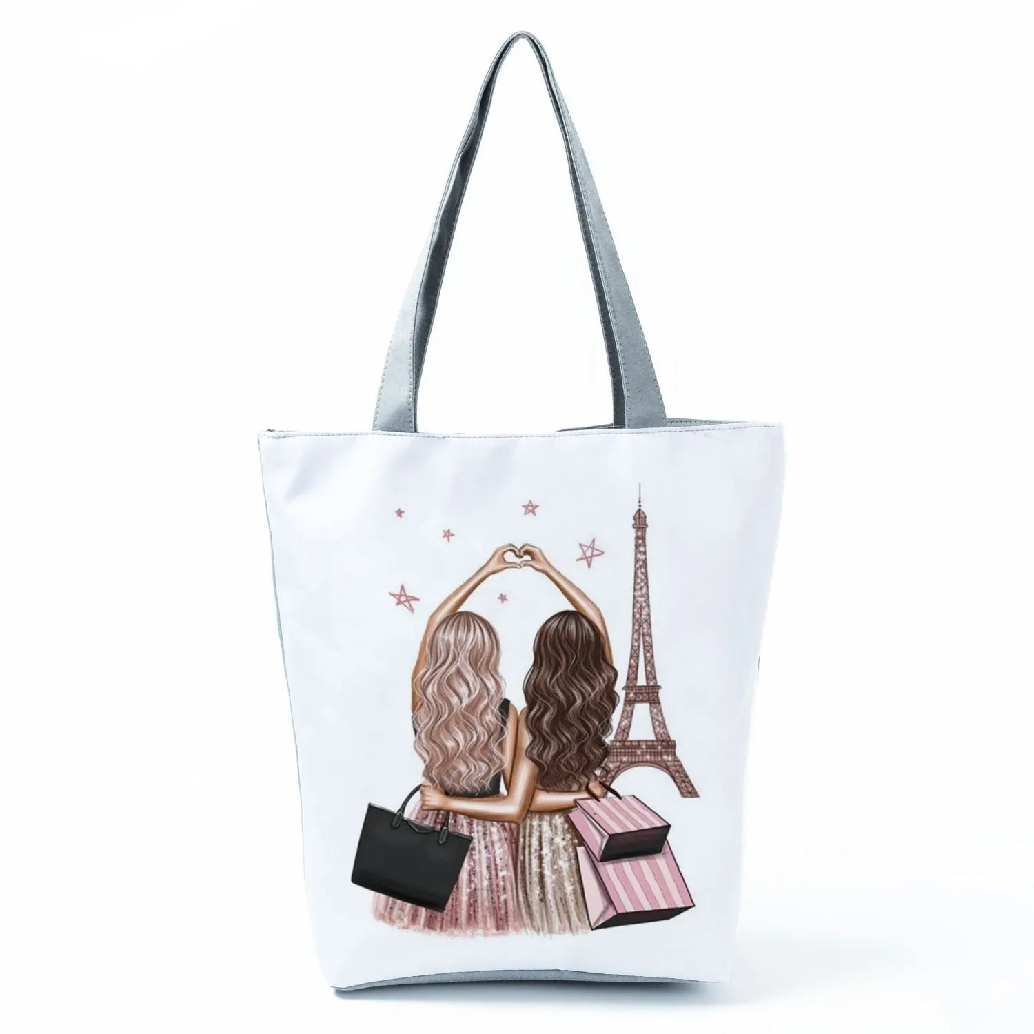 Beautiful Fashion Shoulder Bag Eco Portable Shopping Tote for Women