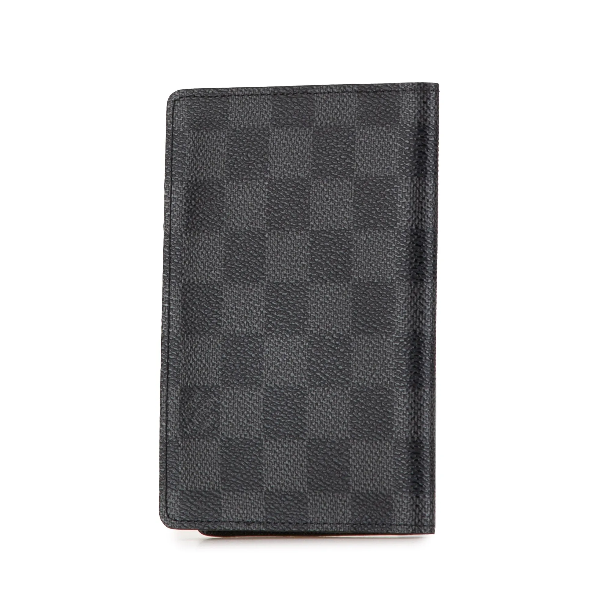 Black Louis Vuitton Damier Graphite Passport Cover
