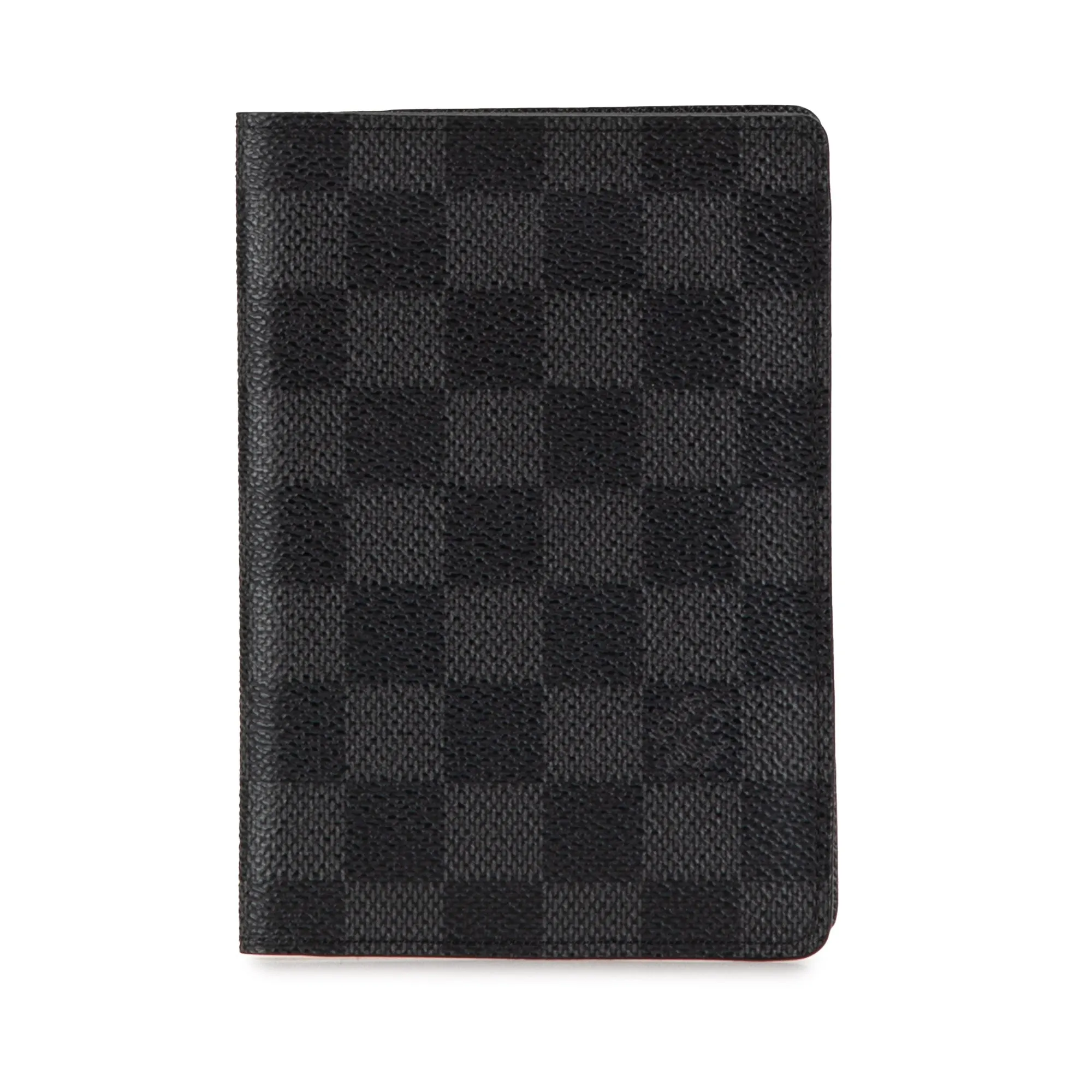 Black Louis Vuitton Damier Graphite Passport Cover