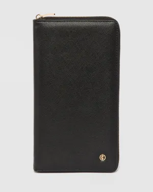 Black Marley Passport Travel Wallet