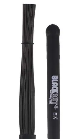 Black Out EX Cajon Brushes