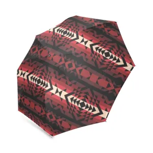 Black Rose Foldable Umbrella