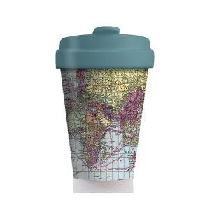 Blue Eyed Sun BambooCup World Map