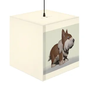 Brown Dog Personalized Lamp