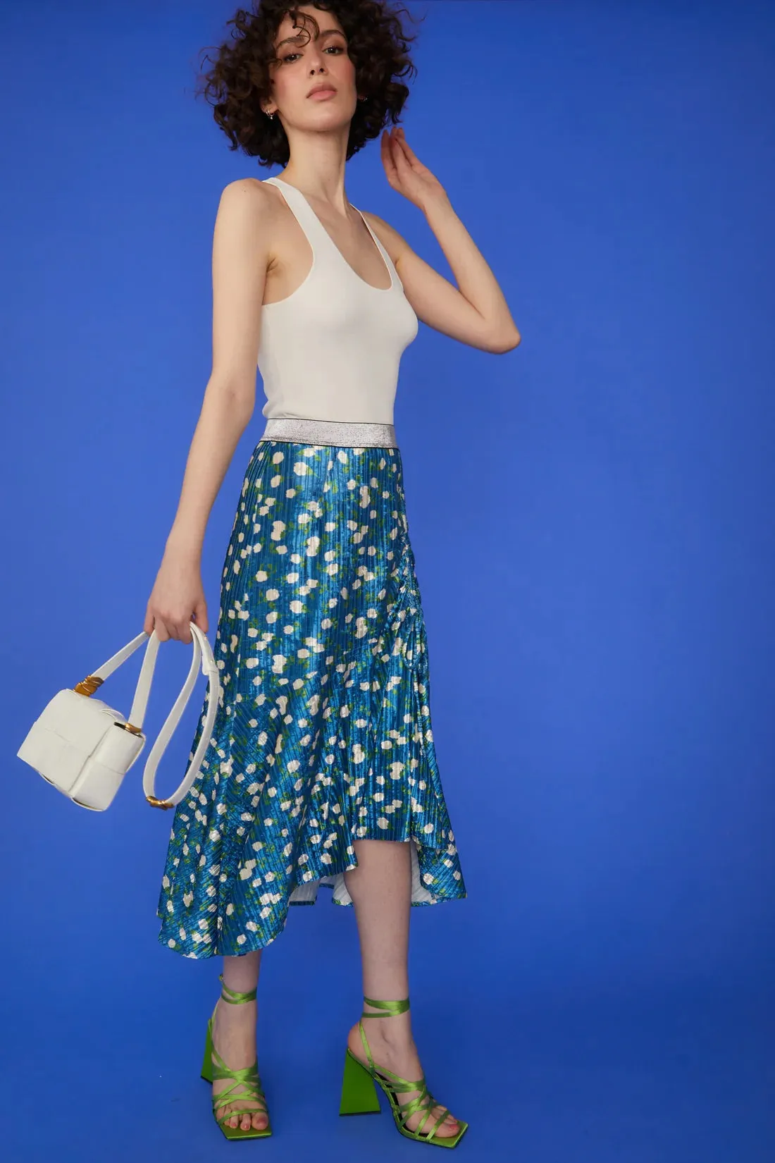 Buy Me Fur - Women's Cream Grape Skin Eco Leather Bag
