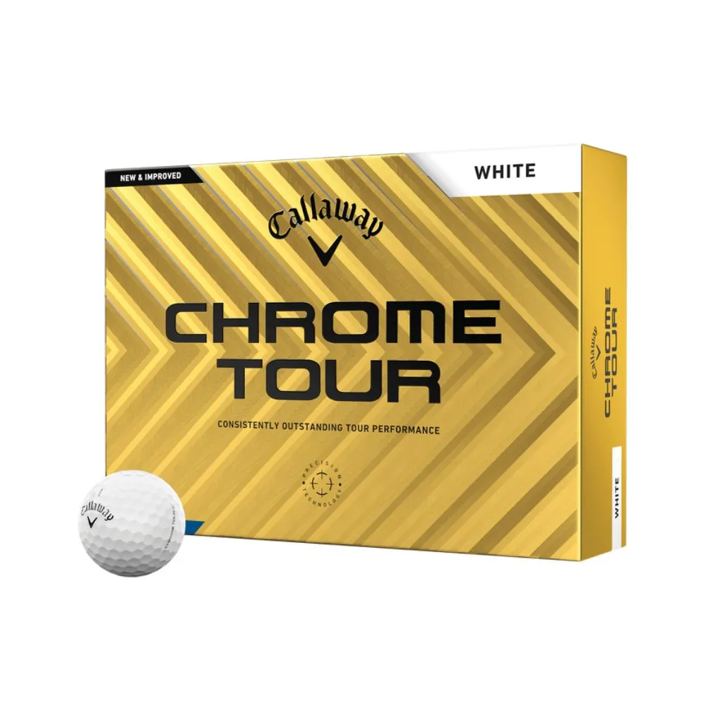 Callaway Chrome Tour 24 White (1 Dozen)