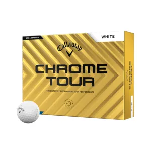 Callaway Chrome Tour 24 White (1 Dozen)