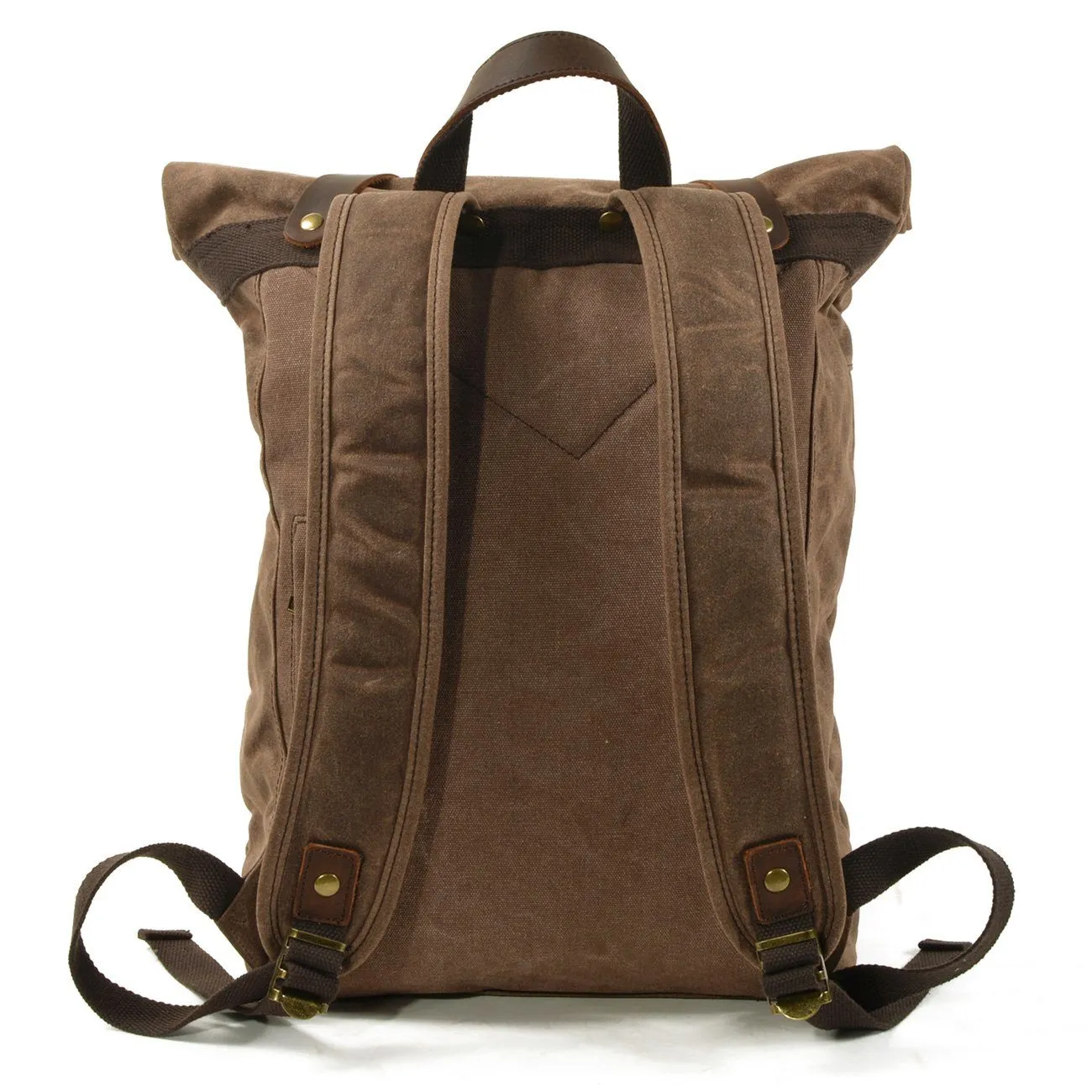 Canvas and Leather Backpack | OSLO