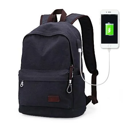 Canvas Backpack for Teenagers