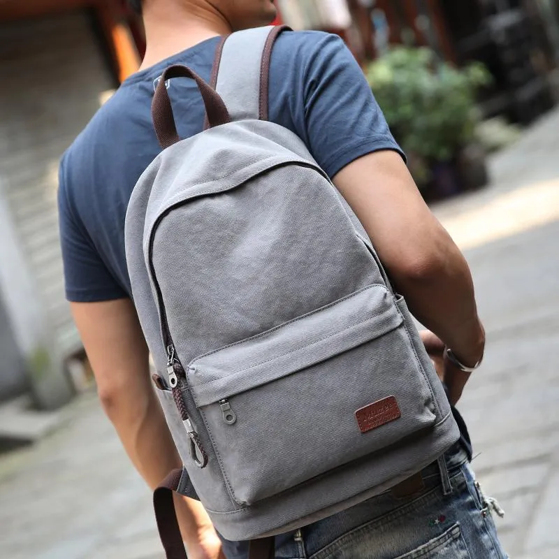 Canvas Backpack for Teenagers