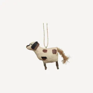 Canvas Cow Hanging Decoration
