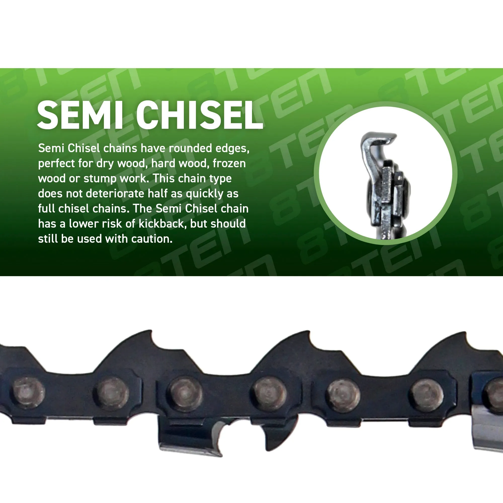 Chainsaw Chain 16 Inch .050 3/8 55DL For Stihl Homelite 63PM55 63PM55E 501847055 63PM355E S93G55 | 5-PACK