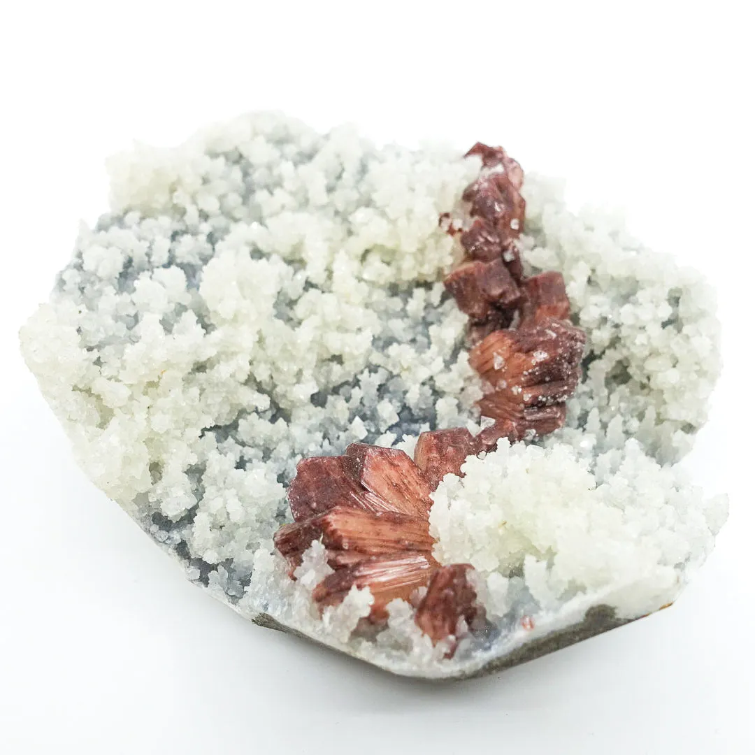 Chalcedony with Stilbite