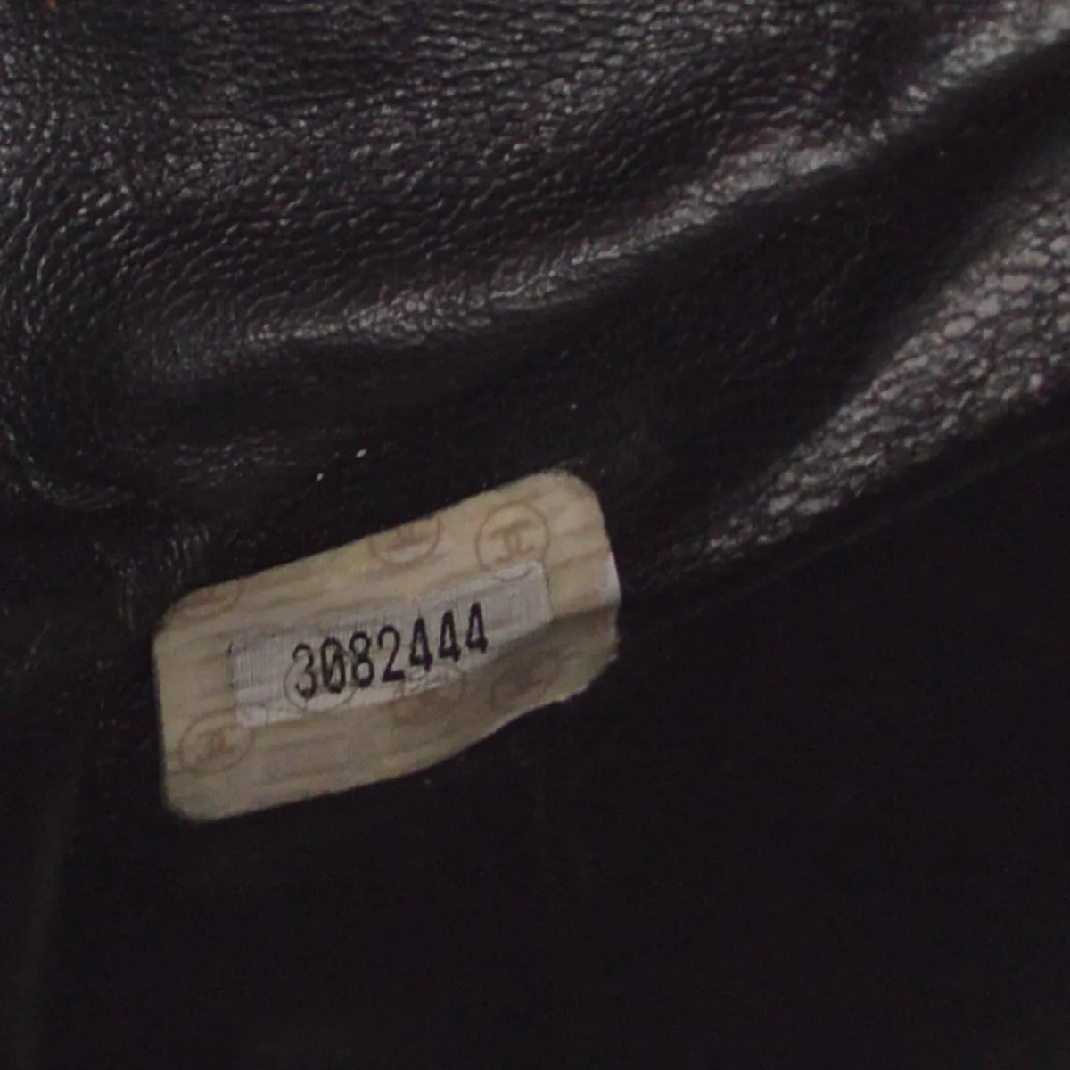 Chanel 1994-1996 Black Lambskin V Stitch Camera Bag Mini
