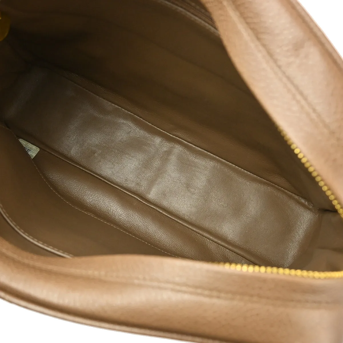 Chanel 1994-1996 Brown Caviar Camera Bag Large