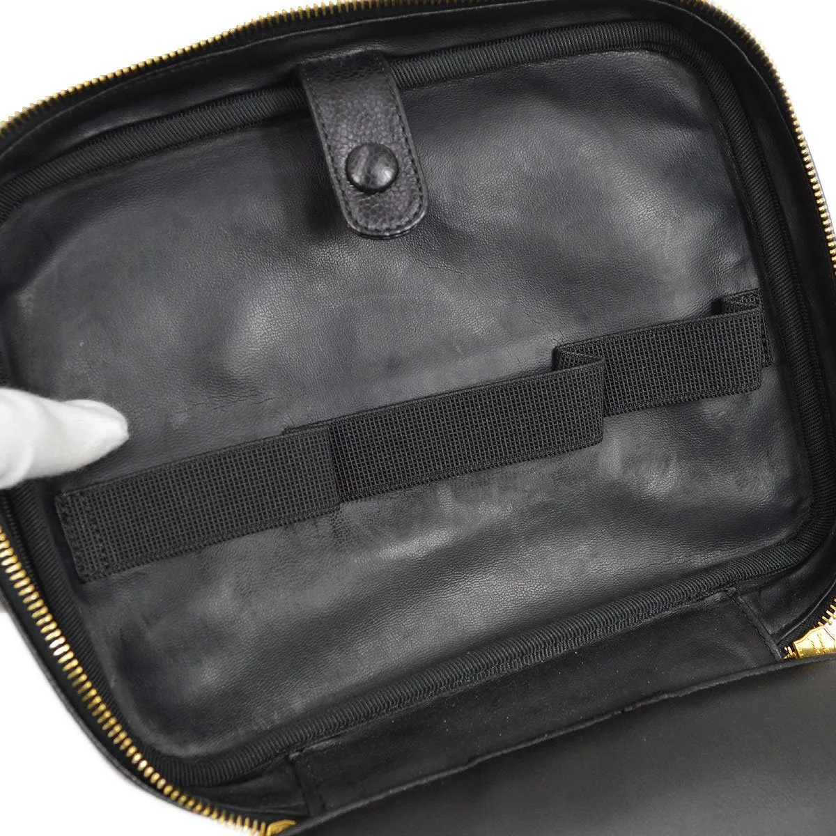 CHANEL 1997-1999 Timeless Lunch Box Vanity Medium 01129