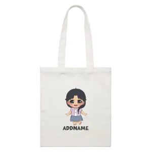 Children's Day Gift Series Little Indian Girl Addname  Canvas Bag
