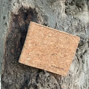 Classic Cork Wallet for Men (Granular)- SAMPLE SALE