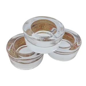 Clear Glass Tealight Holders