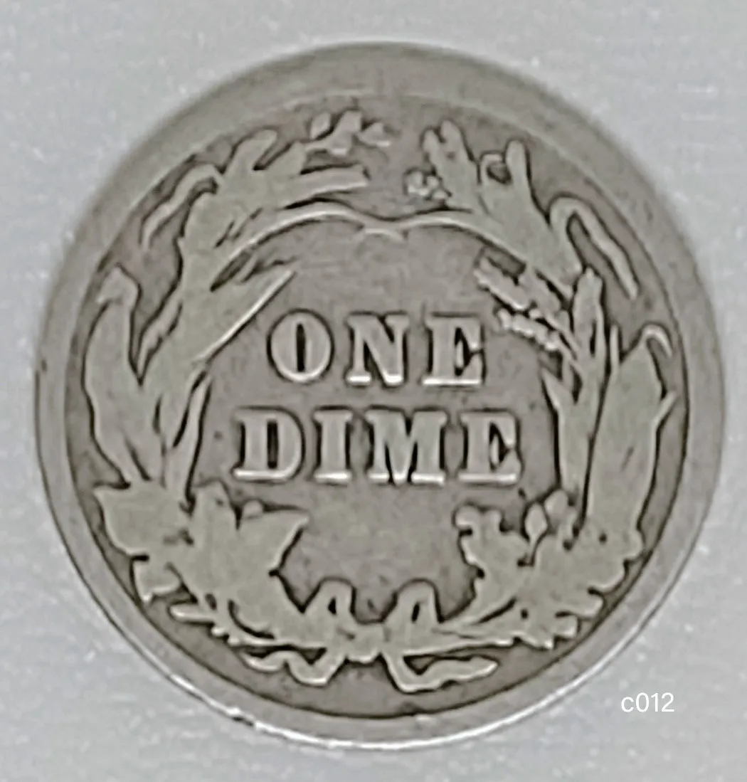 Coin Barber Dimes 1892-1916