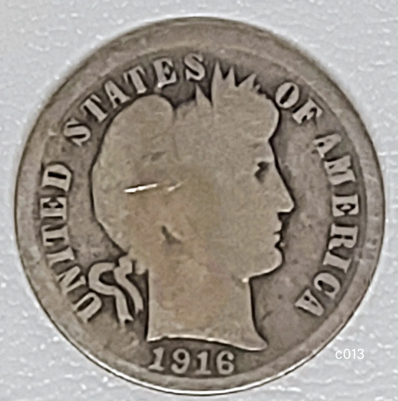 Coin Barber Dimes 1892-1916