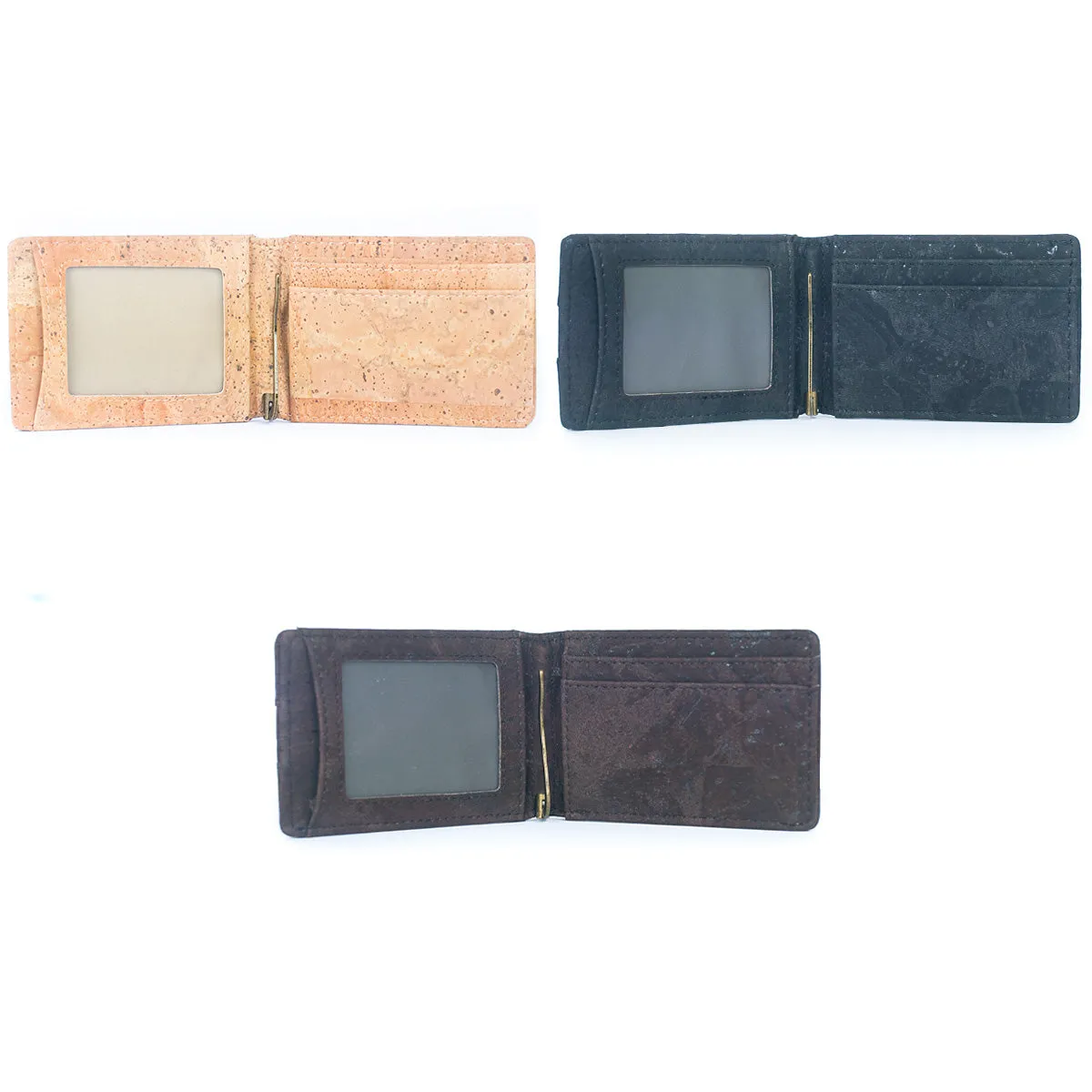 Cork Wallet Minimalist with Money Clip RFID Blocking Bifold  BAG-2276