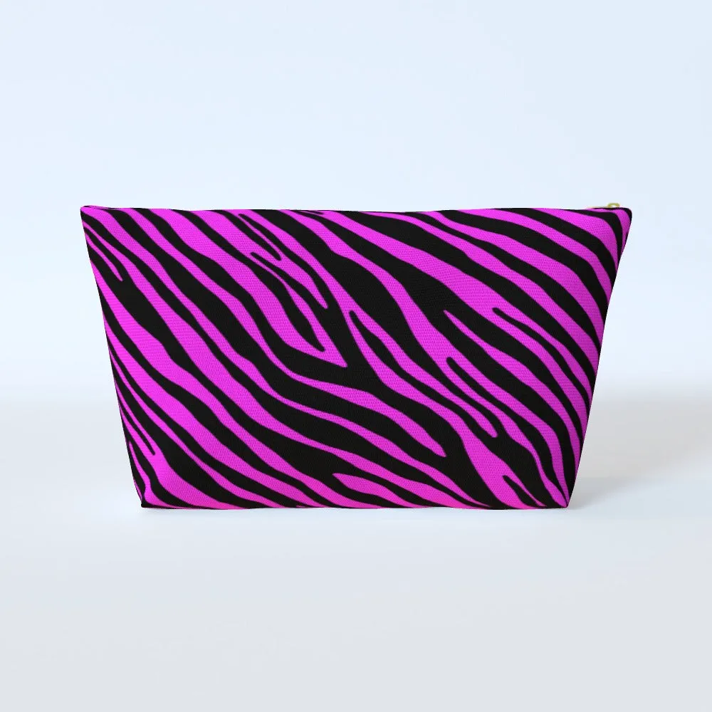 Cosmetic Bag - Pink Zebra