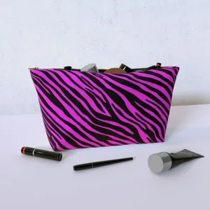 Cosmetic Bag - Pink Zebra