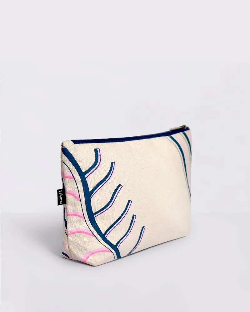 Cosmetic Pouch - Rear Leaf
