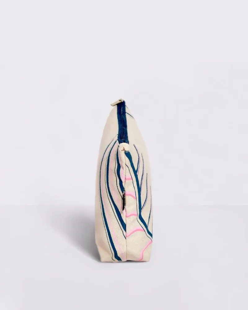 Cosmetic Pouch - Rear Leaf
