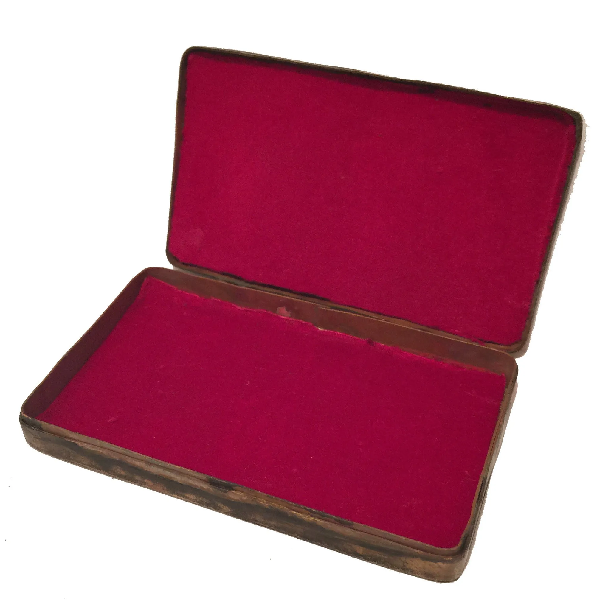 Crosses, Cross Business Card Box - Brass