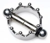 Crowned Magnetic Nipple Clamps by Master Series