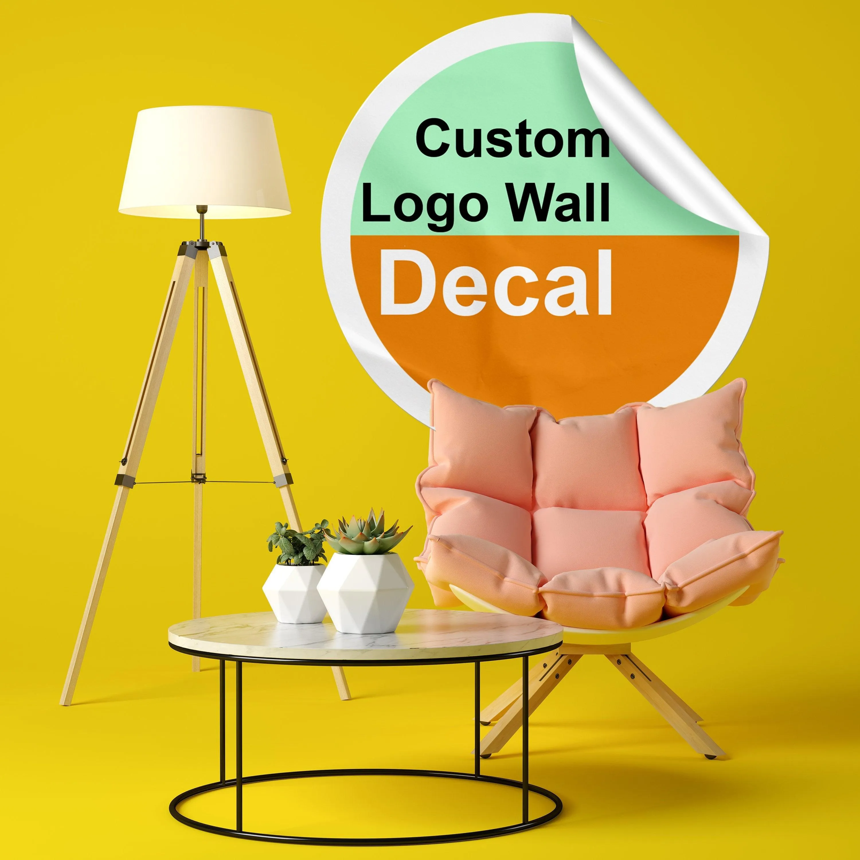 Custom Stickers for Business Logo