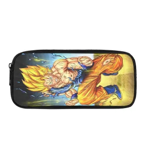 DBZ Goku Super Saiyan Thunder Power Damage Fight Cool Design Pencil Bag