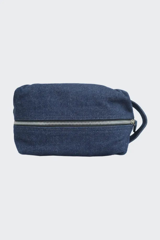 Denim Toiletry Bag