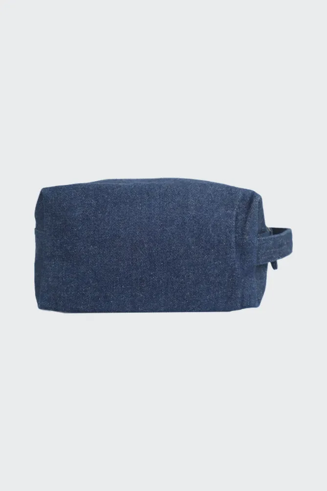 Denim Toiletry Bag