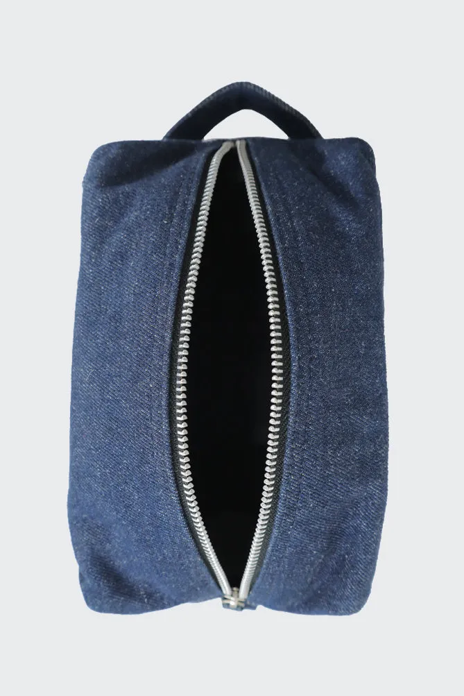 Denim Toiletry Bag