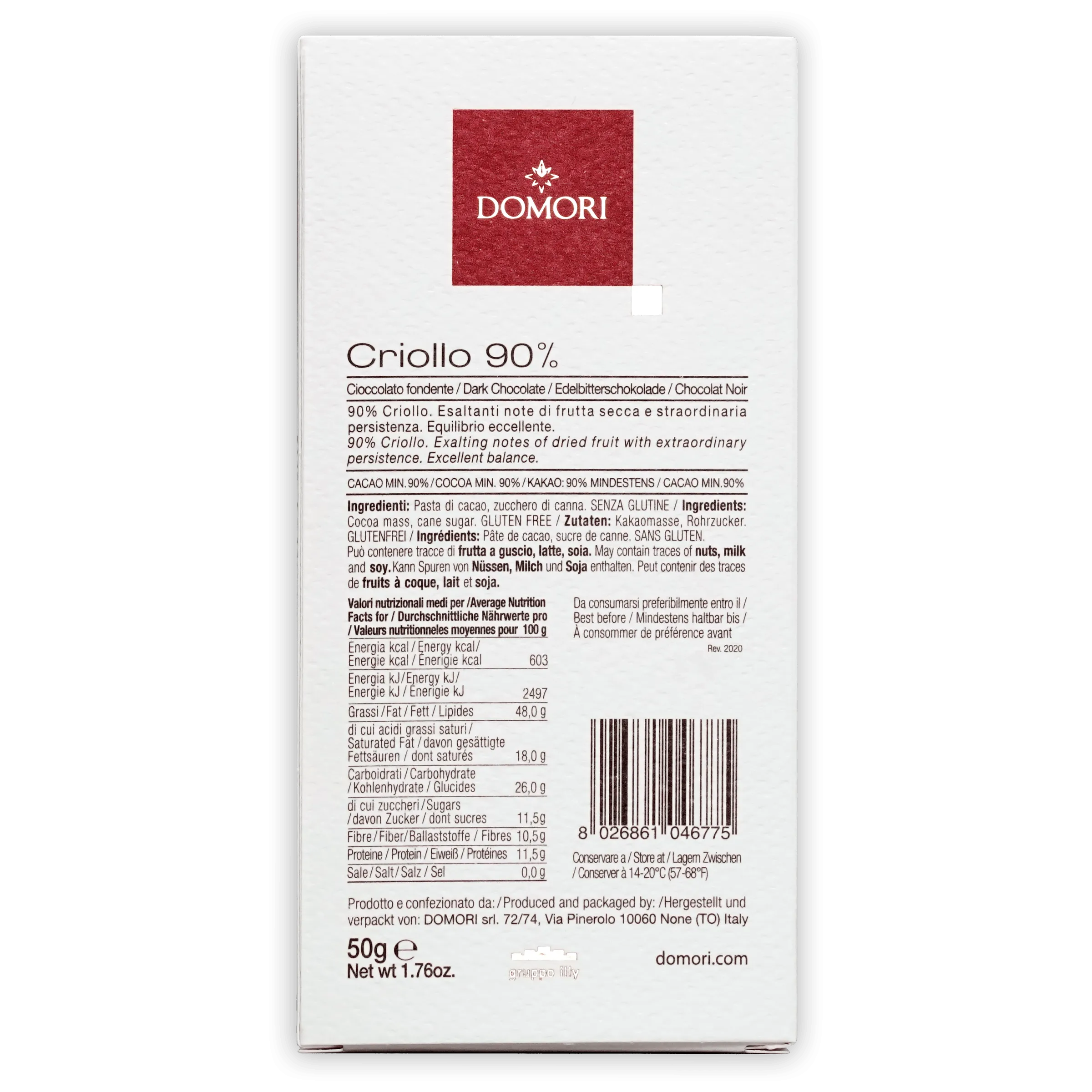 Domori Criollo 90%