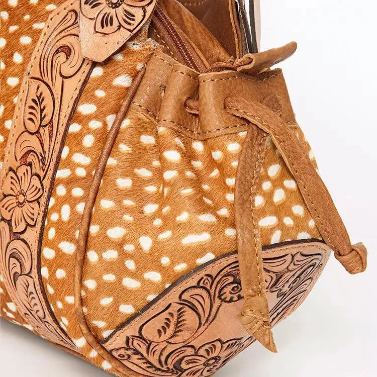 Eco-Friendly Cowhide Leather Tote Bag For Women