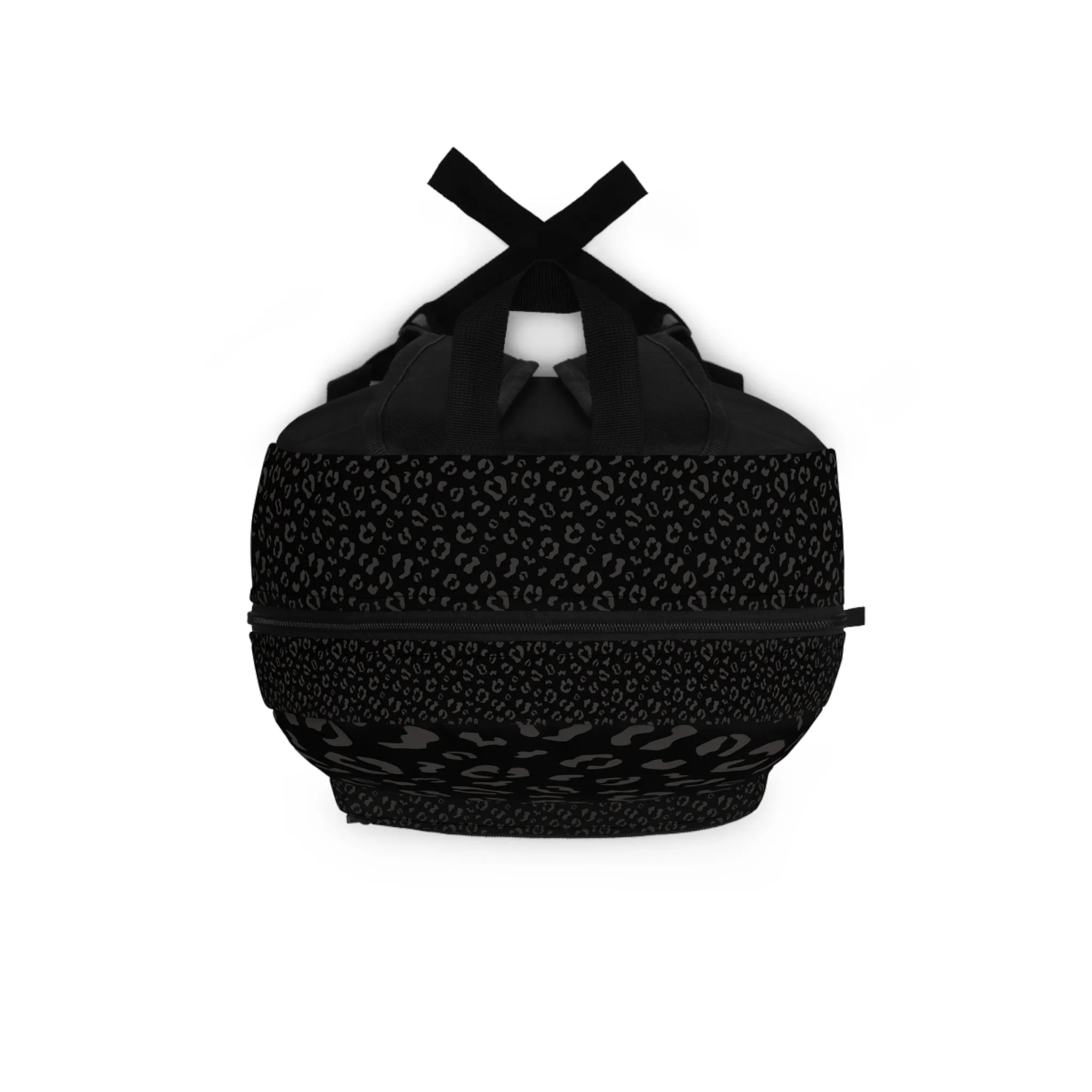 Eddy and Rita Women's Black and Grey Leopard Backpack - Premium Designer Bag