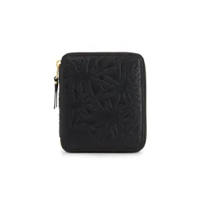Embossed Forest Full Zip Around Wallet