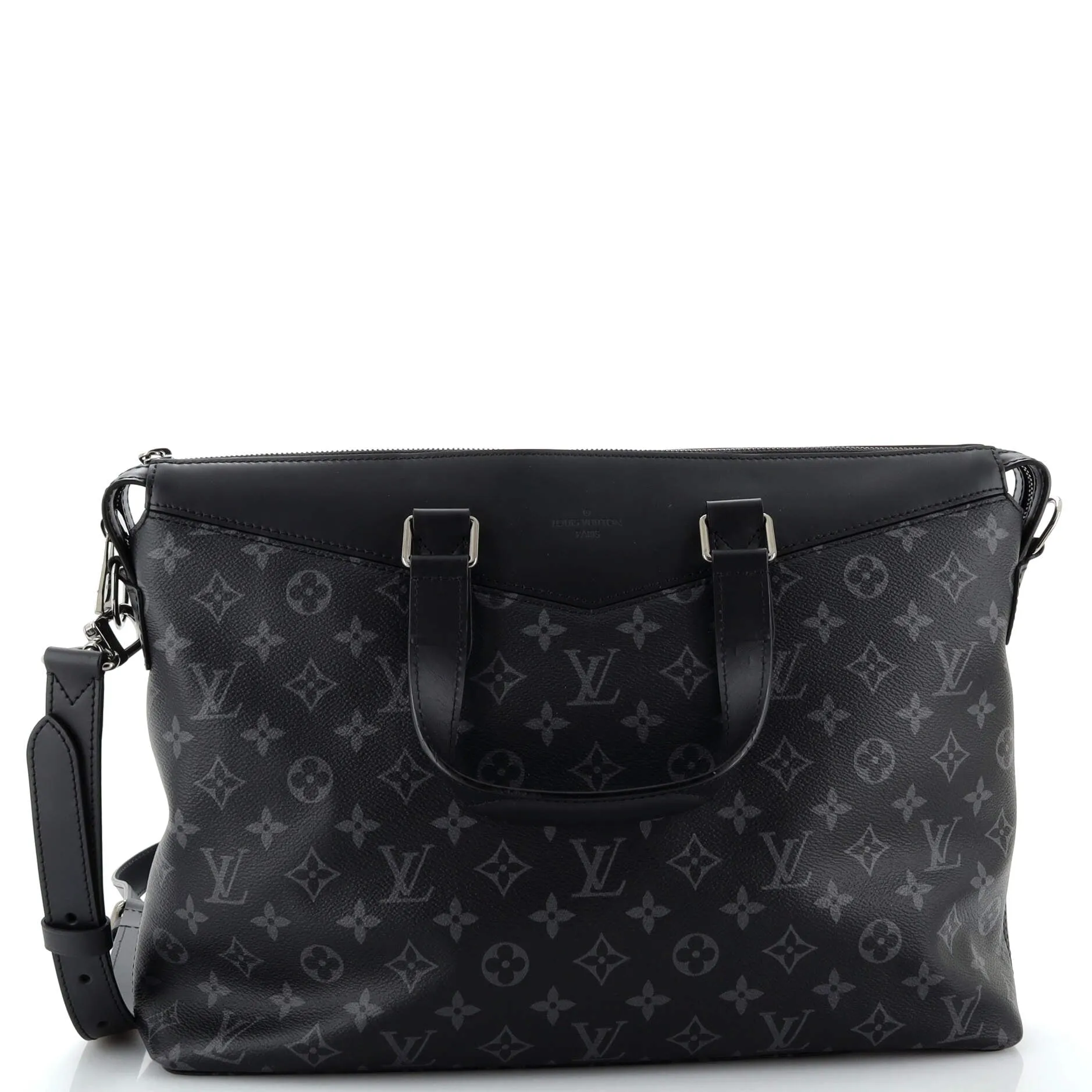Explorer Briefcase Monogram Eclipse Canvas