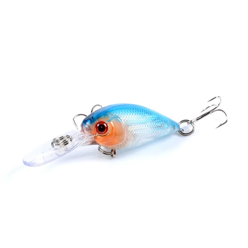 Exquisite 9x Popper Crank 7.5cm Fishing Lures Surface