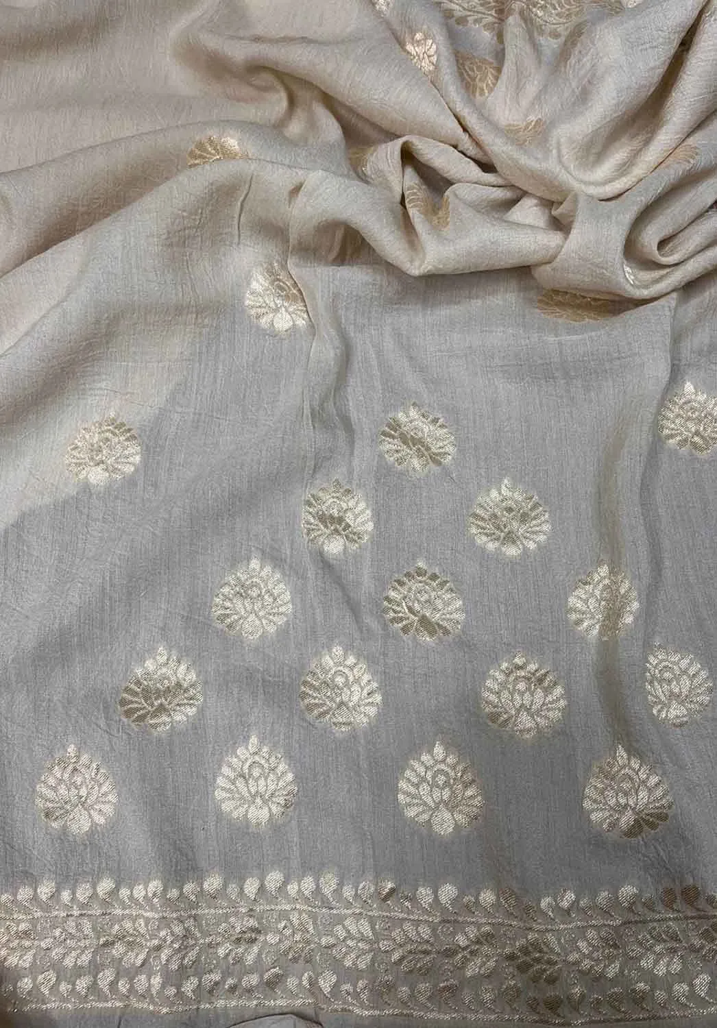 Exquisite Dyeable Banarasi Moonga Silk Suit