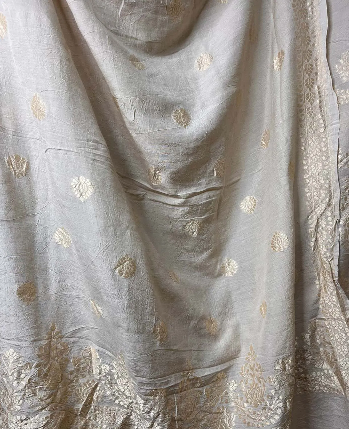 Exquisite Dyeable Banarasi Moonga Silk Suit