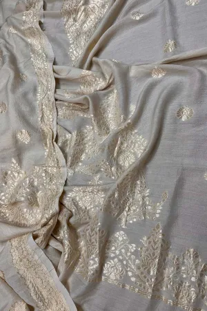 Exquisite Dyeable Banarasi Moonga Silk Suit