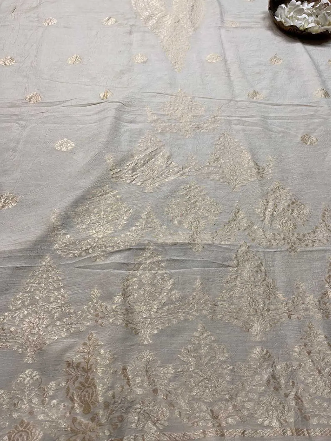 Exquisite Dyeable Banarasi Moonga Silk Suit